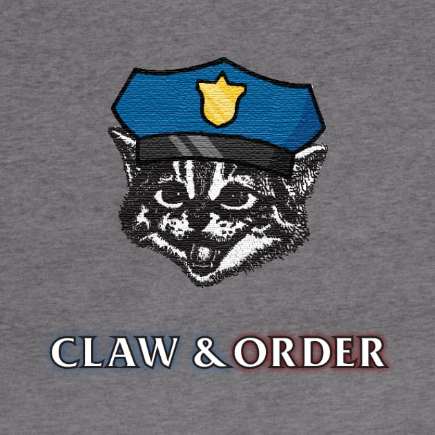 Law and order cat by AJDP23